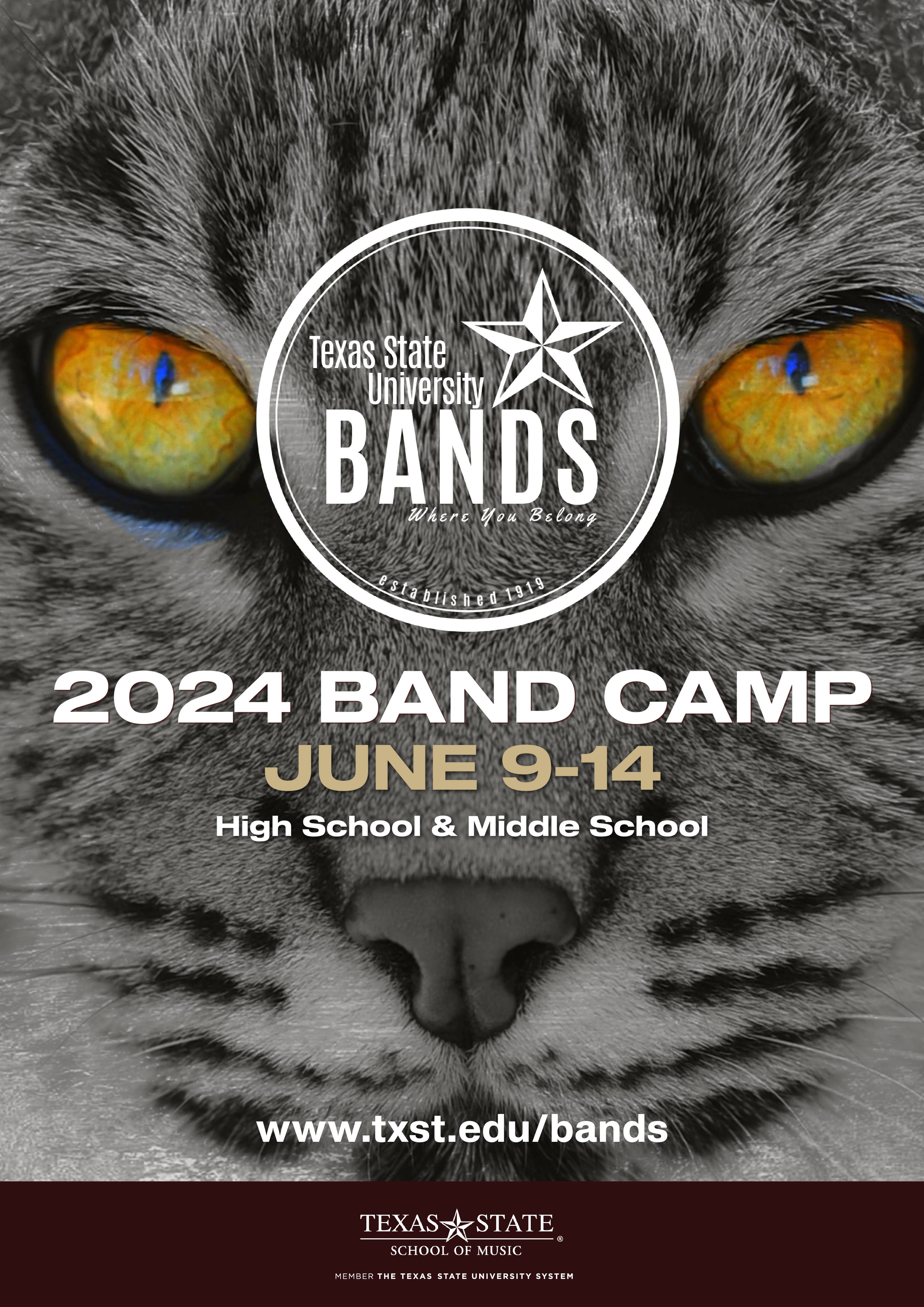 HS/MS Concert Band Camps Texas State University Bands Texas State